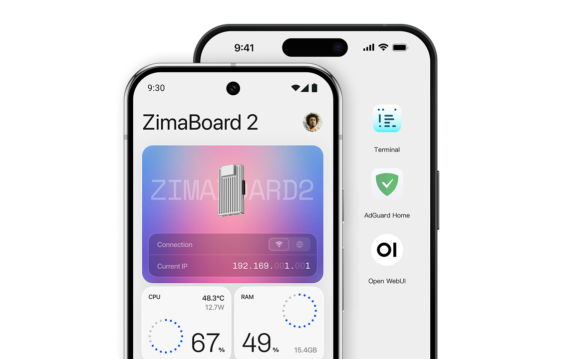Zima Client for Mobile